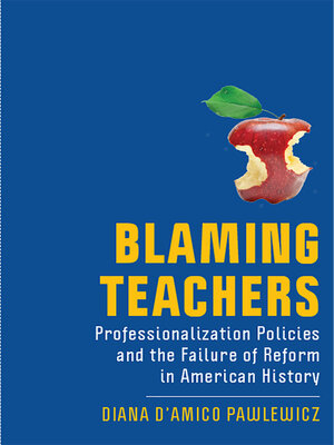 cover image of Blaming Teachers